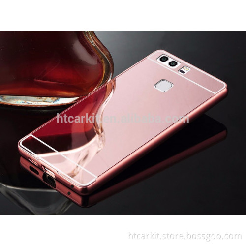 Aluminum metal bumper case For huawei P9 back cover